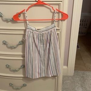 multicolor tank top from j.crew